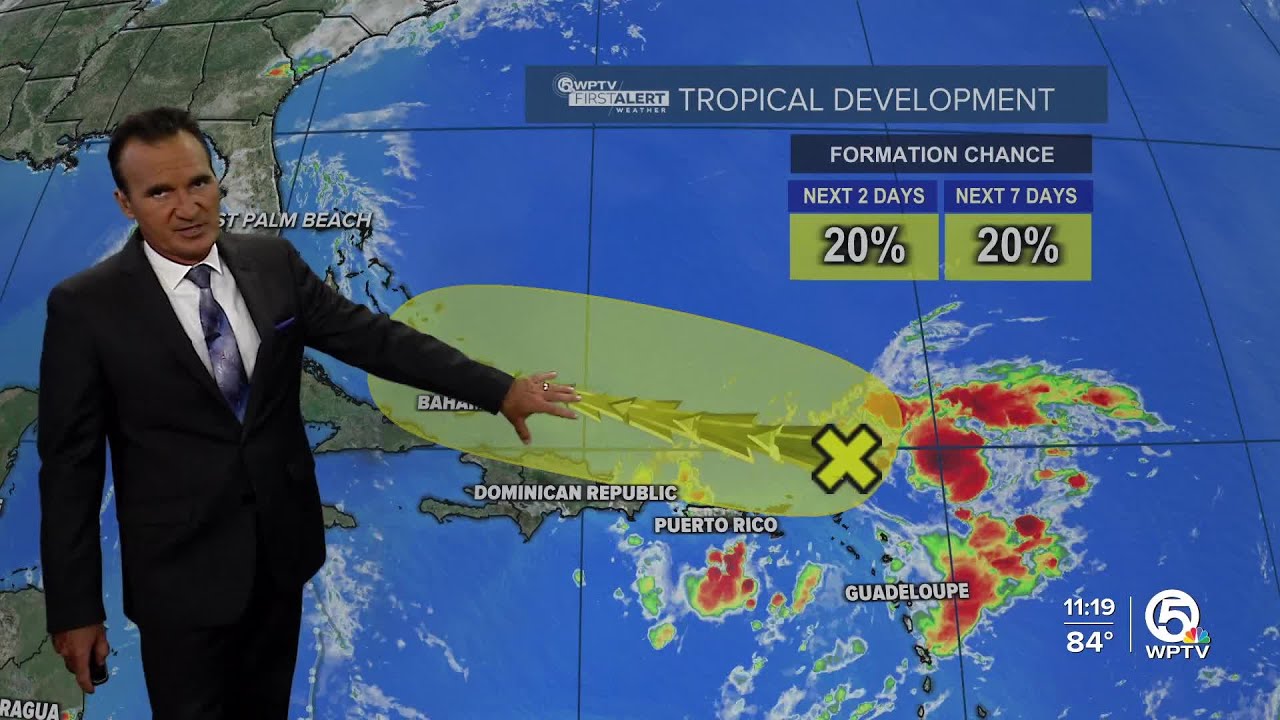 WPTV First Alert Weather tropical forecast, afternoon of Nov. 7, 2024