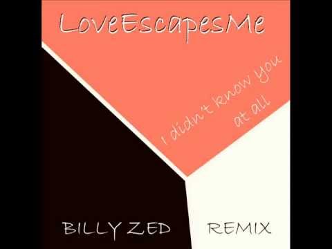 LoveEscapesMe - I didn't know you at all (Billy Zed remix)