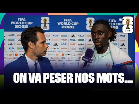 "ON VA PESER NOS MOTS." - La RÉACTION de MANU KONÉ après FRANCE - PARAGUAY !