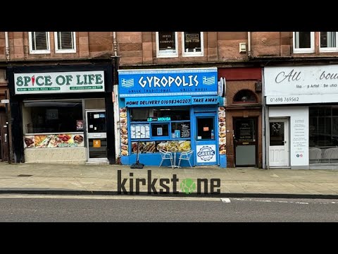 Established Greek takeaway business for sale in Wishaw town centre including fixtures and fittings