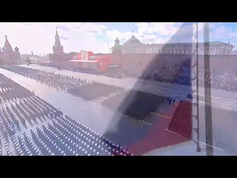 Putin, Ura & Russia Anthem instrumental at 2025 Moscow Victory Day Parade 9ᵗʰ May 2025 9.5.2025