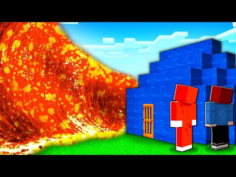 Su Evi LAV TSUNAMİ'ye Karşı !! - Minecraft