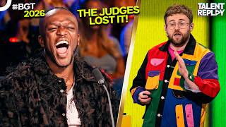 Ted Hill Had The Entire Crowd Laughing With A PowerPoint | BGT 2026