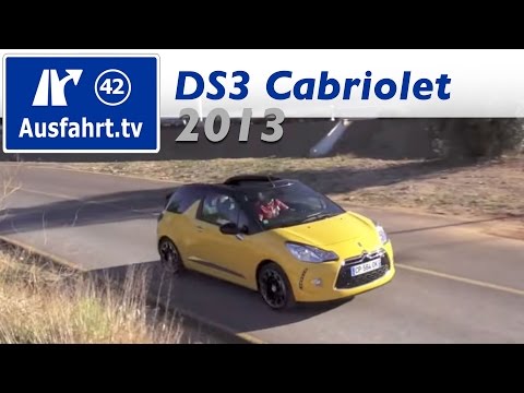 2013 DS3 Cabrio - Probefahrt und erster Test