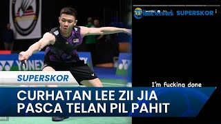 Begini Curhatan Isi Hati Lee Zii Jia di Instagram Story Pasca Gagal di German Open 2023