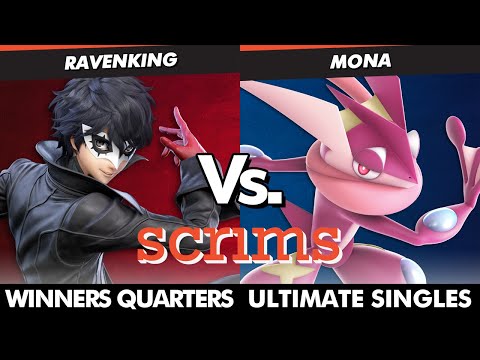 Scrims Showdown 36 Winners Quarters - Ravenking (Joker) Vs. Mona (Greninja) SSBU Ultimate Tournament