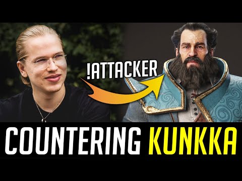 Topson pick Aggressive Hero - Laning BEST KUNKKA in the world !Attacker DOTA 2