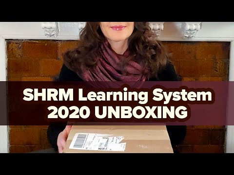 2020 SHRM Learning System Unboxing – What's In The Box ...