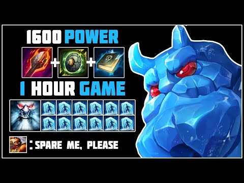 Ymir jungle 1600 power 1 hour game monster || Smite conquest gameplay