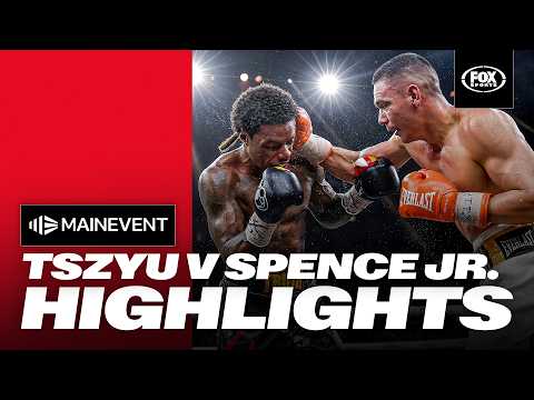 MASTERCLASS 🔥 Tim Tszyu v Errol Spence Jr. | Full Fight Highlights | Fox Sports Australia