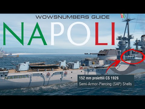 The WOWSnumbers Guide To The Napoli - World of Warships