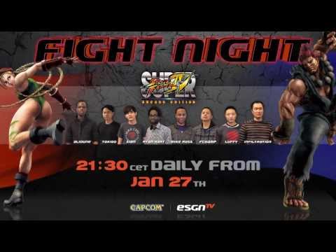 Fight Night - Street Fighter IV Edition - Trailer