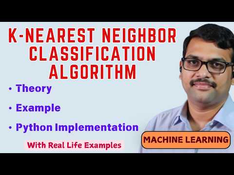 K Nearest Neighbor Knn Classification Algorithm Theory Example Python Implementation Ml