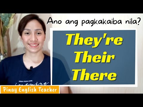 They're, Their, There (Confusing words in English) || Paano gumaling sa English? Umpisahan sa basic!