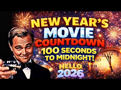 New Year's Eve Countdown Movie Mashup 100 Movies 100 Numbers 100 Seconds Movie Countdown 2025