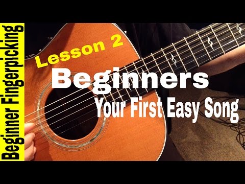 BEGINNERS- Play Your First Fingerstyle Song in 60 MINUTES! Lesson 2