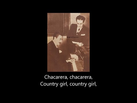 Subtitled Translated Tango - Rodolfo Biagi & Andrés Falgás - La chacarera (1940)