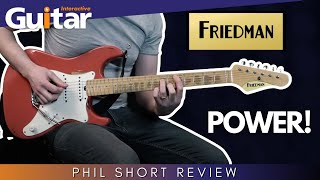 Video thumbnail for Friedman Vintage S | Guitar Interactive | Review by Guitar Interactive Magazine