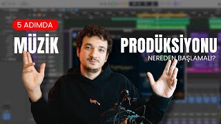 Sıfırdan Müzik Prodüksiyonu: Başlamanız İçin Gereken 5 Adım