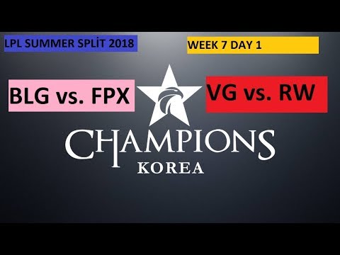 BLG vs. FPX - VG vs. RW HİGHLİGHTS MATCH SUMMARIES GAME 1-2-3 FULL HD