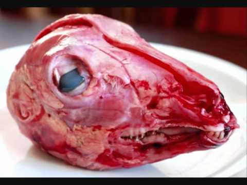 Norwegian traditional dish Smalahove sheep's head