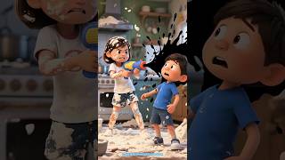 Download lagu Aku Di Semprot Tinta Hitam! #shorts #animasi #kartun mp3