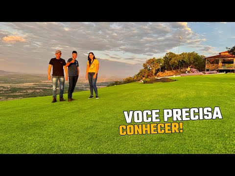 Conheça o cartão postal de jaraguá Go / rampa de voo livre 