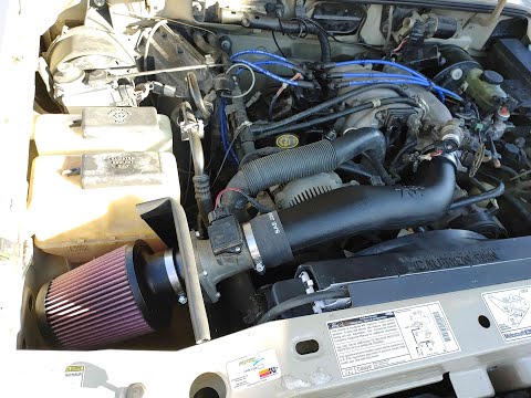 1999 3.0L Ford Ranger K&N Cold Air Intake Install
