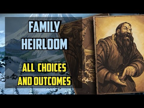 Family Heirloom All choices - Thronebreaker the Witcher Tales - (The Fall Of The House Of Vidmar)