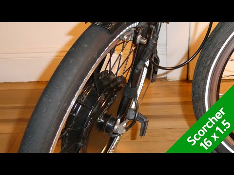 Scorcher Greenspeed 16 x 1.5 Tire on Brompton -- Six Month Review (6.2022)