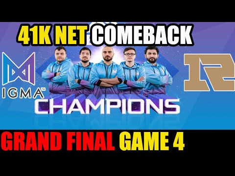 NIGMA VS RNG  41K Net Worth Epic ComeBack Grand Final Game 4 Bukovel Minor 2020 Highlights Dota 2