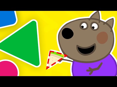 Formen Lernen Für Kinder | Bildung Für Kinder | Lerne Die Formen Mit Peppa Wutz | Kinderlieder