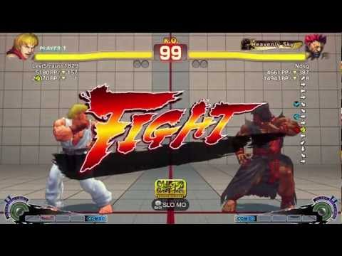 LeviStrauss1829 (Ken) vs Fujino (Akuma) AE2012 Ranked Match *720p HD*