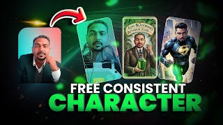 How to Create AI Consistent Character of Yourself Free with @ideogram_ai Game-Changing New Feature