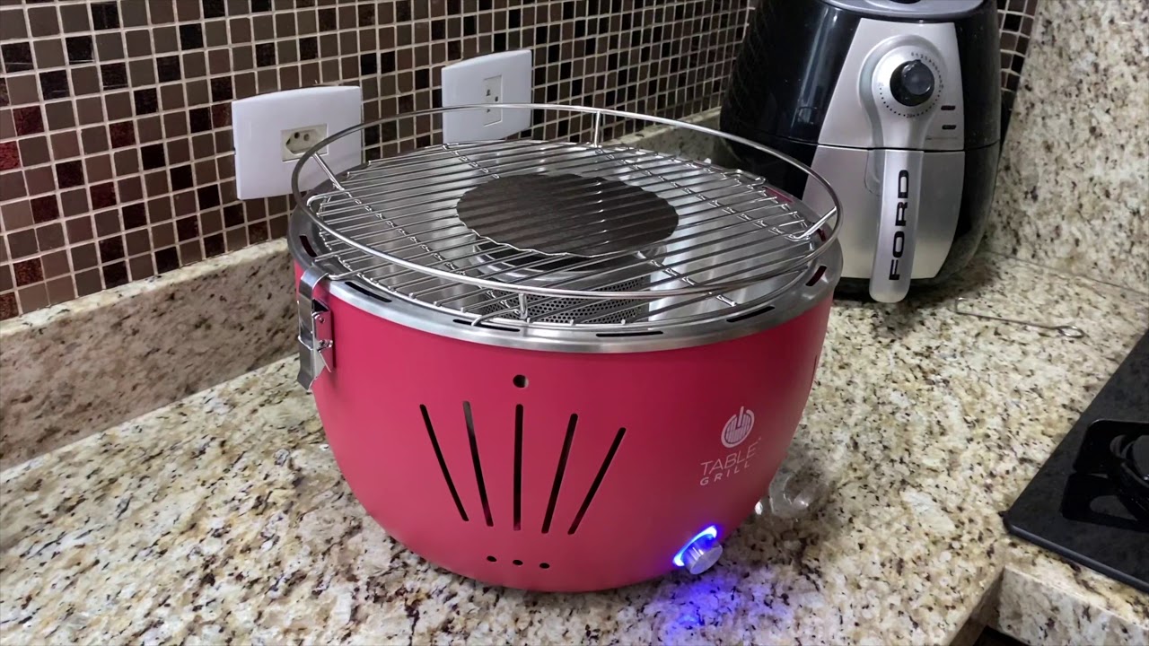 Watch Now Table Grill - CHURRASQUEIRA À CARVÃO SEM FUMAÇA ! AMBIENTES INTERNOS ! Table Grill - CHURRASQUEIRA À CARVÃO SEM FUMAÇA ! AMBIENTES INTERNOS !