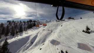 preview picture of video 'Skiing Flachau Feb 2014'