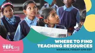 Where to Find Teaching Resources