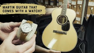 Video thumbnail for The Martin guitar based on a legendary train, the OM 20th Century LTD with commemorative RGM watch by Eddie's Guitars