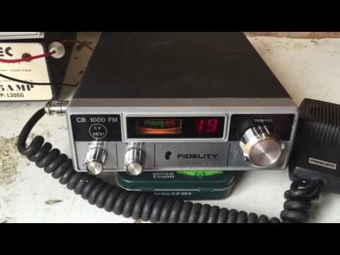 Fidelity CB1000 40 Channel FM CB Radio