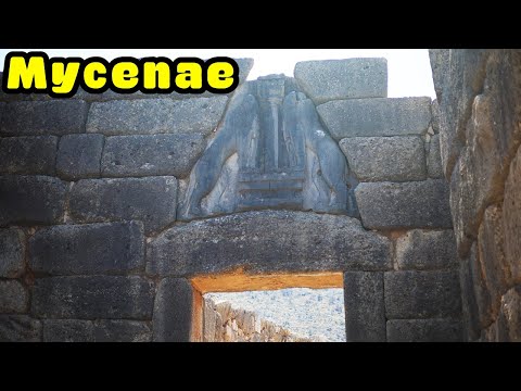 Exploring the Mycenaean Citadel of Mycenae (History and Raw Walking Tour)