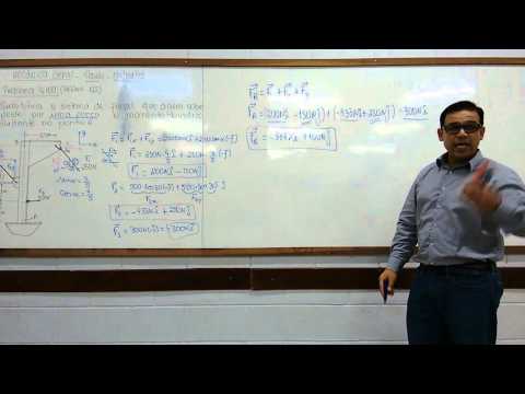 Mecânica no Espaço Vetorial - Resolução da resolução 4 109 - Ribbeler 12 Edição