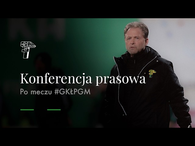 KONFERENCJA PRASOWA PO MECZU GÓRNIK - POGOŃ GRODZISK MAZ. - video
