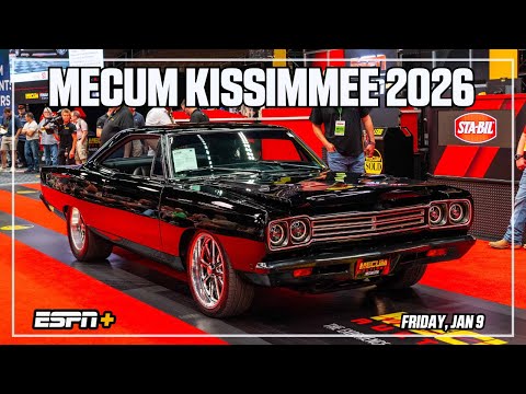 Mecum Kissimmee 2026 Full Broadcast: Friday, Jan. 9