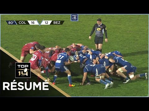 PRO D2 - Résumé Colomiers Rugby-AS Béziers Hérault: 16-12 - J23 - 2021-2022