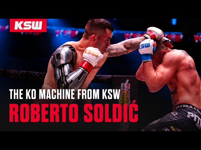 Roberto Soldić KSW Highlights: Knockouts vs. Du Plessis, Materla & Khalidov