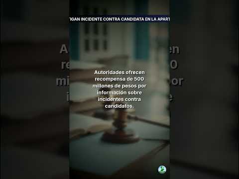 Investigan incidente contra candidata en La Apartada