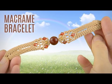 Spiral Macrame Patterns DIY Macrame Spiral Bracelets