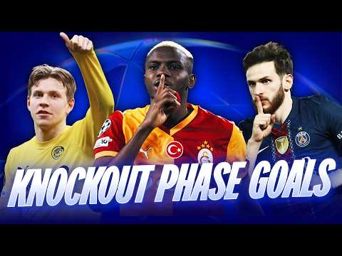 EVERY Champions League Knockout Phase Goal!