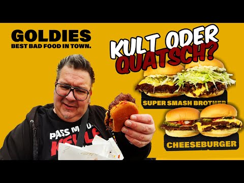 KULT ODER QUATSCH? Ich war bei GOLDIES SMASHBURGER in BERLIN!