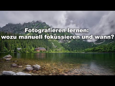 Fotografieren lernen: Wann soll man manuell fokussieren und wie geht das genau?